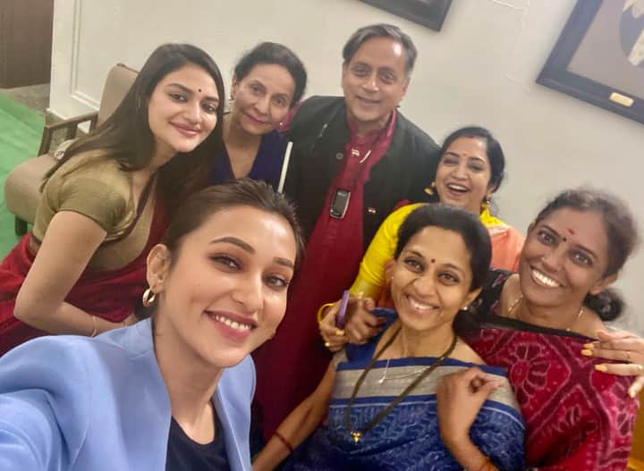 Shashi tharoor Mimi Chakraborty Bengali News