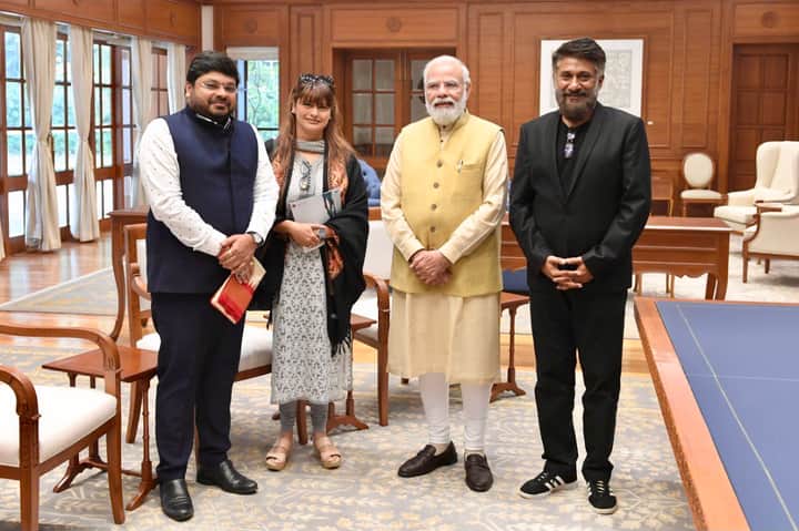 The Kashmir Files Abhishek Agarwal with PM Bengali News