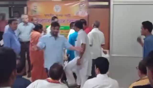 Tripura mla fight Bengali News