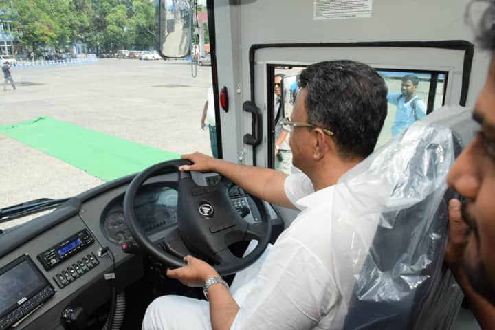 Firhad Hakim in ac e bus | Bengali News