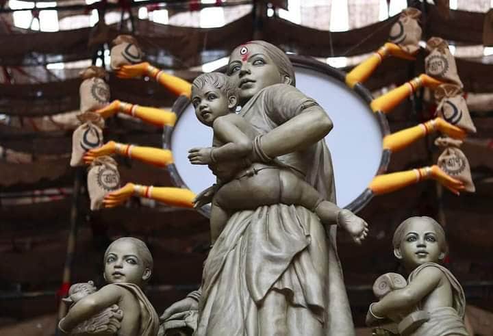 barisha club durga 2020 Bengali News