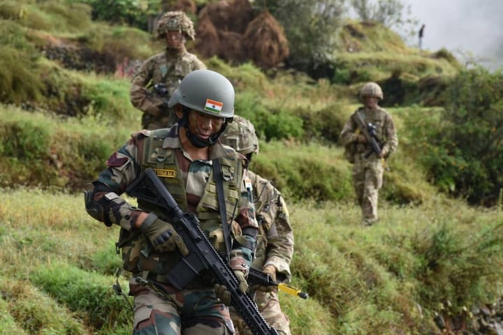 indian army border mountain guns artilary Bengali News
