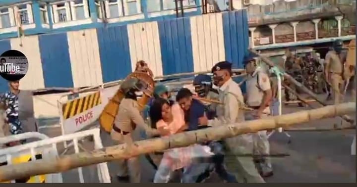 Anis Khan protest cpim Bengali News